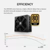 Toiteplokk COUGAR GR 1000W ATX3.1 PCIE 5.1 80 PLUS Gold, 1000 W, 20+4 pin ATX, 120 mm ventilaator
