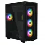 XPG BATTLECRUISER II ST Mid-Tower Must, Midi Tower, PC, Must, ATX, EATX, micro ATX, Mini-ITX, roostevaba teras, Mängimine