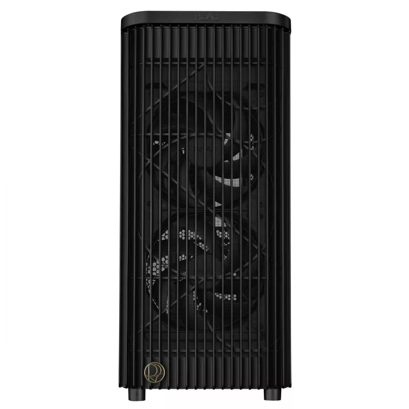 PC-korpus ASUS ProArt PA401 Mesh Panel Must, ATX, 2x160mm ees, 1x120mm taga, 2x3,5 tolli + 2x2,5 tolli, USB 3.2 Gen1