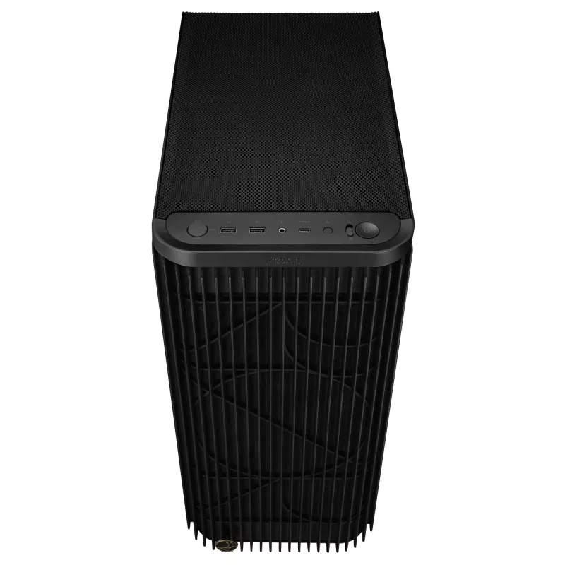 PC-korpus ASUS ProArt PA401 Mesh Panel Must, ATX, 2x160mm ees, 1x120mm taga, 2x3,5 tolli + 2x2,5 tolli, USB 3.2 Gen1