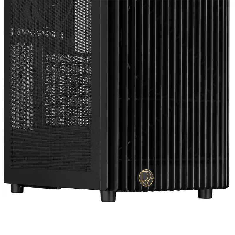 PC-korpus ASUS ProArt PA401 Mesh Panel Must, ATX, 2x160mm ees, 1x120mm taga, 2x3,5 tolli + 2x2,5 tolli, USB 3.2 Gen1
