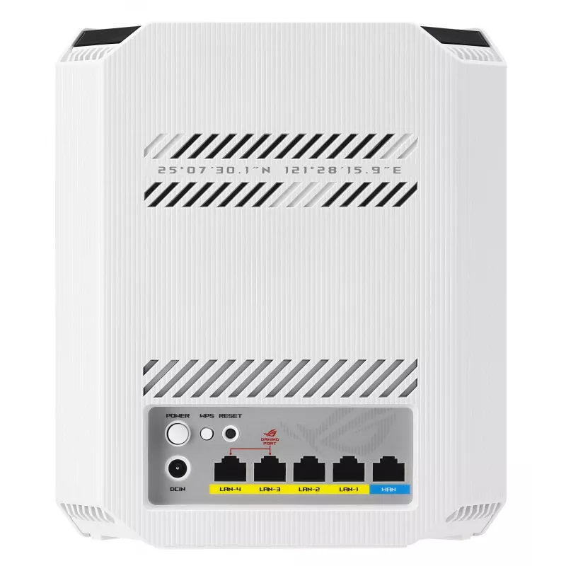 ASUS GS-BE7200 traadita ruuter 2,5 Gigabit Ethernet kaheribaline (2,4 GHz / 5 GHz) valge, must