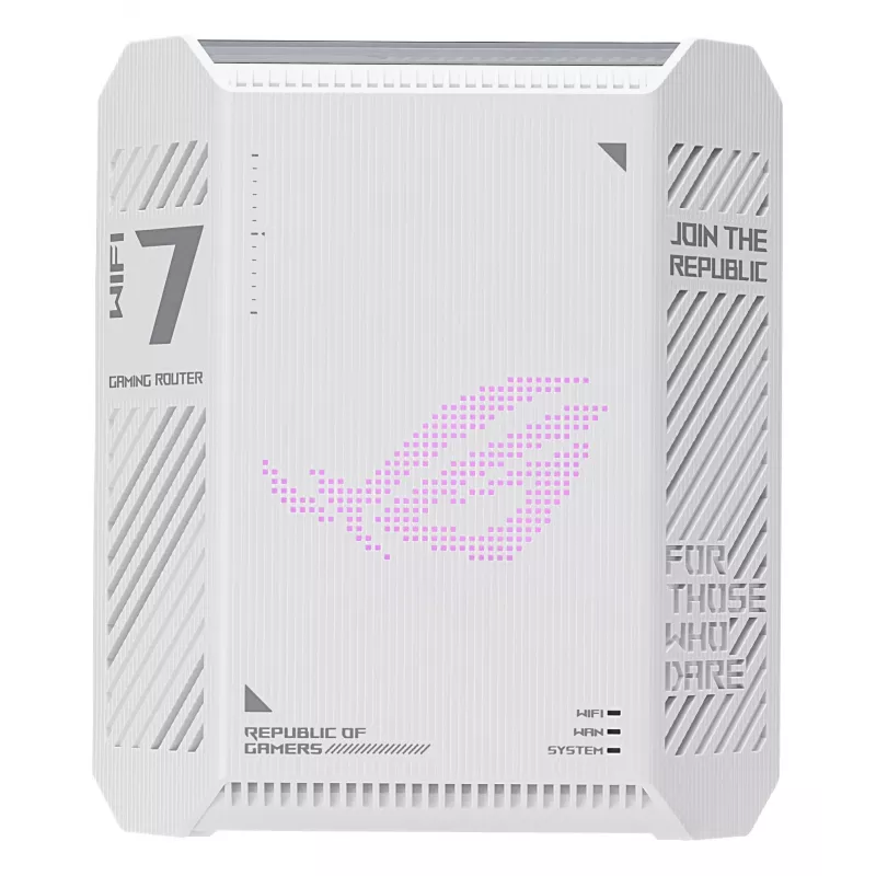 ASUS GS-BE7200 traadita ruuter 2,5 Gigabit Ethernet kaheribaline (2,4 GHz / 5 GHz) valge, must