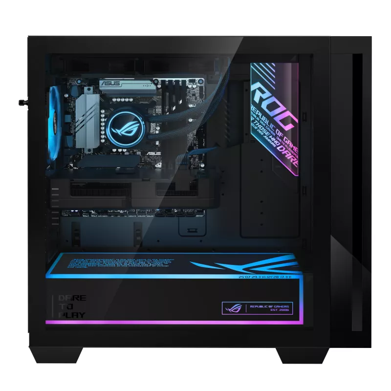 ASUS ROG G700 GM700TZ-R8400F004WS AMD Ryzen™ 5 8400F 32 GB DDR5-SDRAM 1 TB SSD NVIDIA GeForce RTX 5060 Ti Windows 11 Home tornarvuti Must