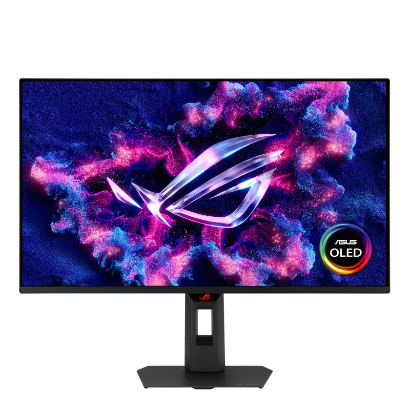 ASUS ROG Strix OLED XG27AQDMG mängumonitor 26,5 tolli 2560x1440 WOLED 0,03 ms USB 3.2 Gen 1 VESA kõrgusreguleeritav, must