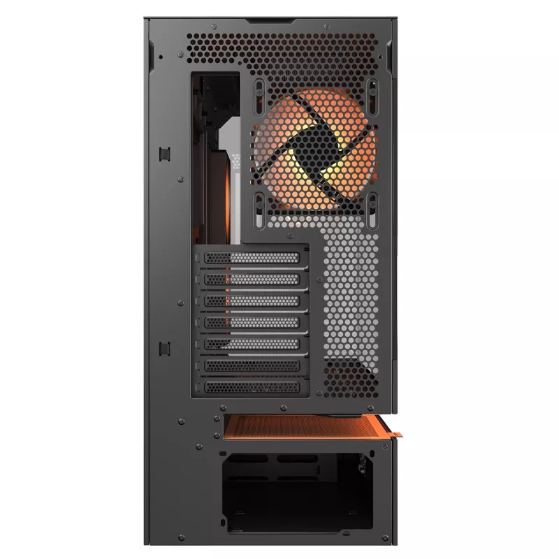 Cougar CFV235 Vision Midi Tower arvutikorpus, ARGB, 9,16-tolline LCD (1920×462), karastatud klaas, must