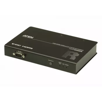 ATEN USB HDMI HDBaseT2.0 KVM pikendaja/kaugseade, vastuvõtja, juhtmega, 100 m, Cat5e, Cat6, Cat6a, 4096 x 2160 pikslit, must