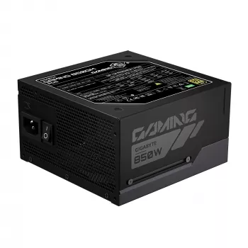 GIGABYTE GAMING 850GM PG5 toiteplokk - PCIe 5.1, 80 PLUS Gold, täismodulaarne disain, 135 mm ventilaator, ATX 3.1 ühilduv, EL pistik