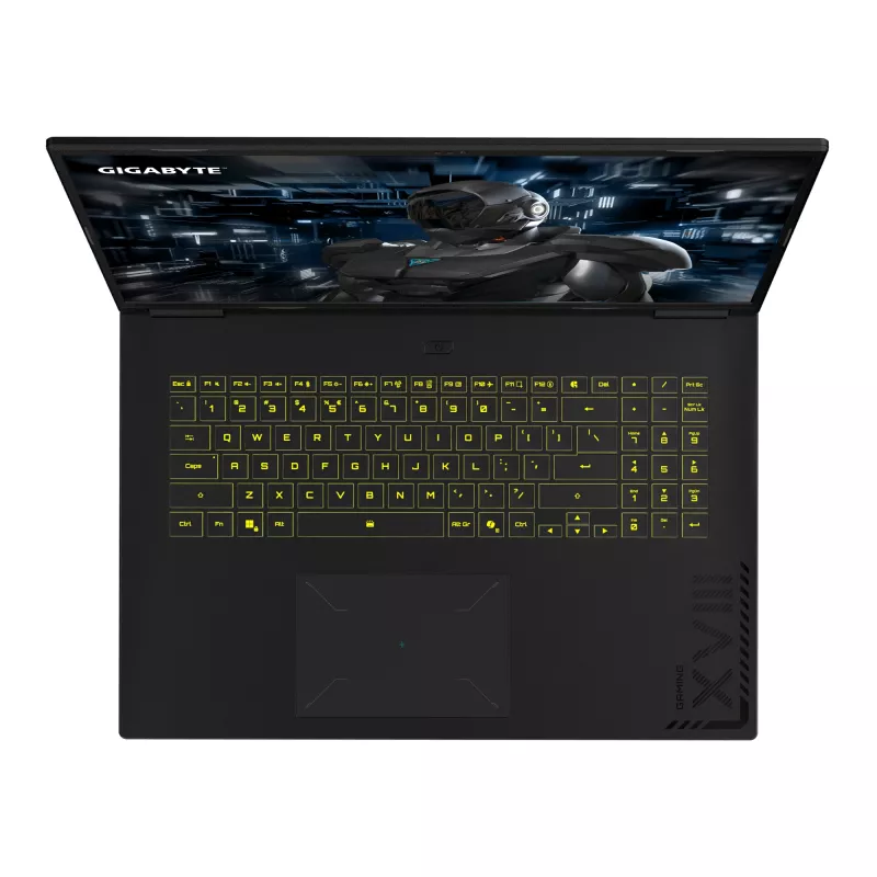 GIGABYTE Gaming A18 PRO DXJG3DEBC4SH Intel Core 7 240H sülearvuti 45.7 cm (18 tolli) WQXGA 32 GB LPDDR5x-SDRAM 1 TB SSD NVIDIA GeForce RTX 5070 Ti Wi-Fi 6E (802.11ax) Windows 11 Home Must