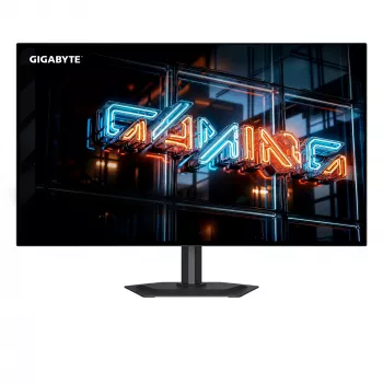 27-tolline GIGABYTE MO27Q28GR WOLED QHD mängurimonitor — 2560×1440, 280Hz, 0,03ms, 335 cd/m², HDMI 2.1, DisplayPort 1.4