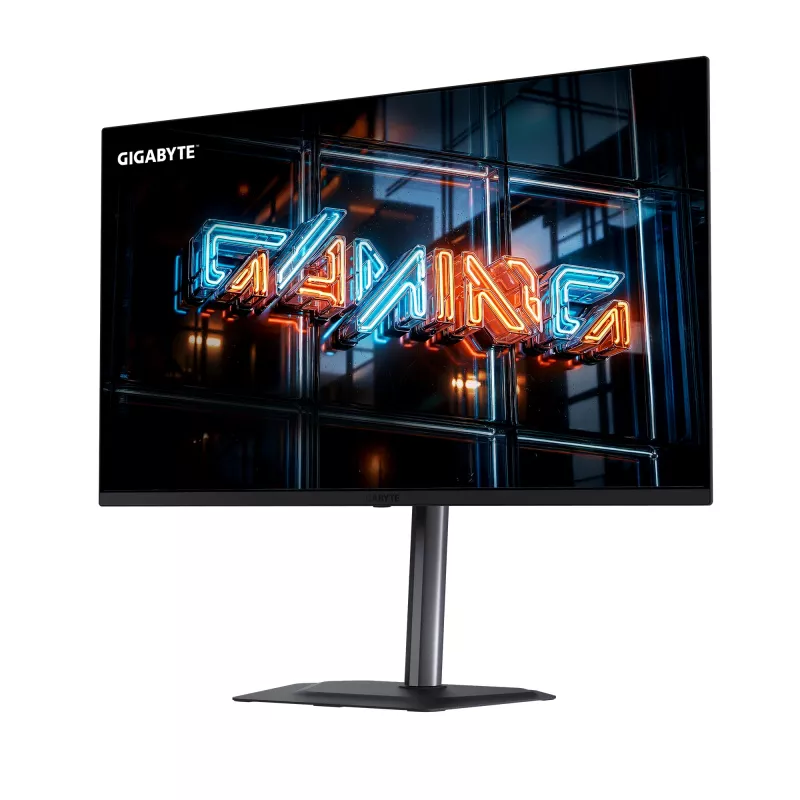 GIGABYTE MO32U24 32-tolline QD-OLED mängukuvar, 4K UHD 3840x2160, 240Hz, 0,03ms, HDMI 2.1, DisplayPort 1.4, HDR True Must 500