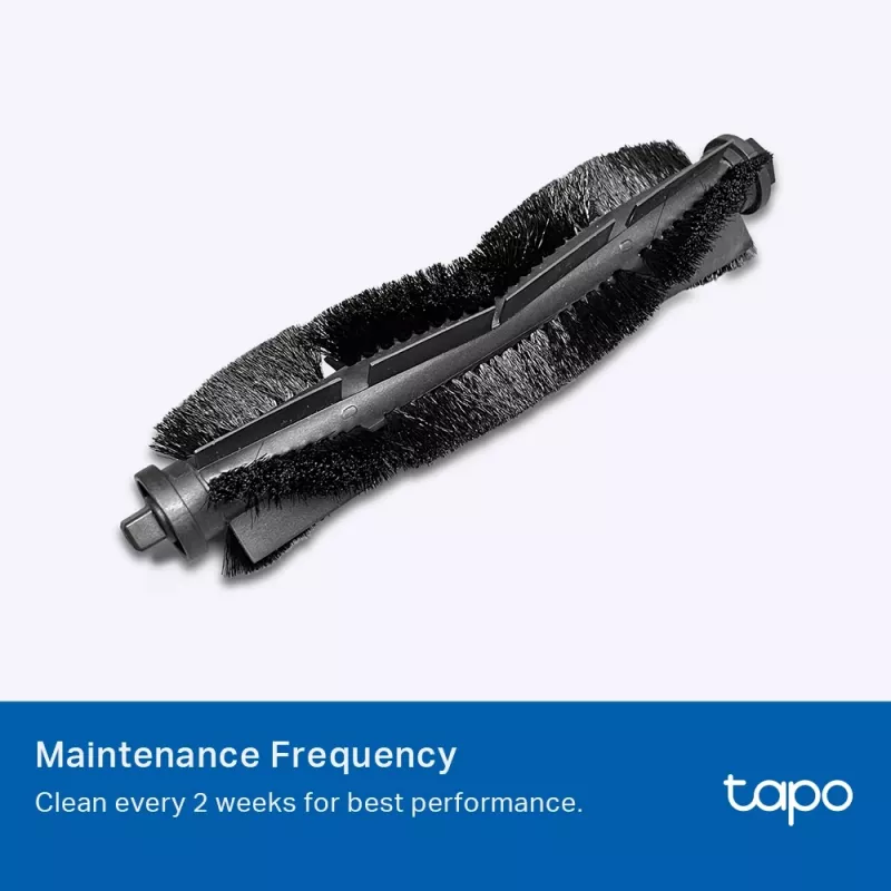 TP-Link Tapo RVA100 robot-tolmuimeja lisatarvikute komplekt — 2 pestavat HEPA-filtrit, peahari, 2 külgharja (must/valge)