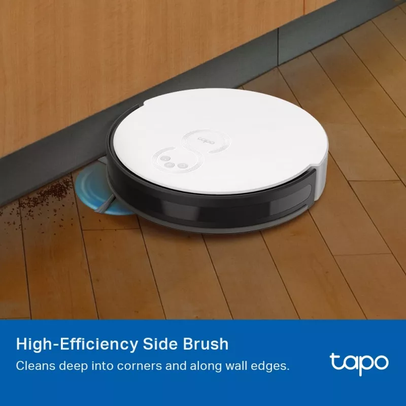 TP-Link Tapo RVA100 robot-tolmuimeja lisatarvikute komplekt — 2 pestavat HEPA-filtrit, peahari, 2 külgharja (must/valge)