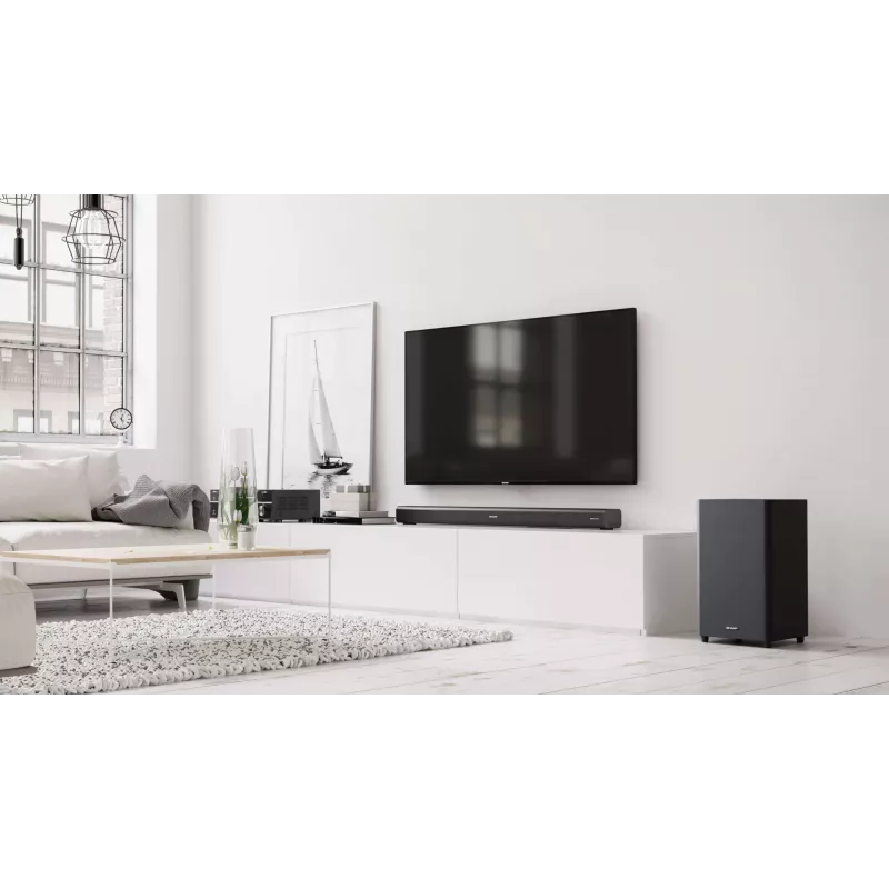 Sharp HT-SBW460 kõlariba Metallist 3.1 kanalit 440 W