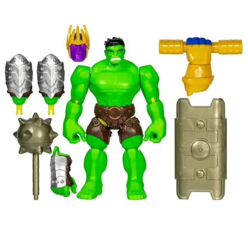 HASBRO Marvel MixMashers Avengers Hulk Mix-&-Match action figure, mitmevärviline, vanusele 4+