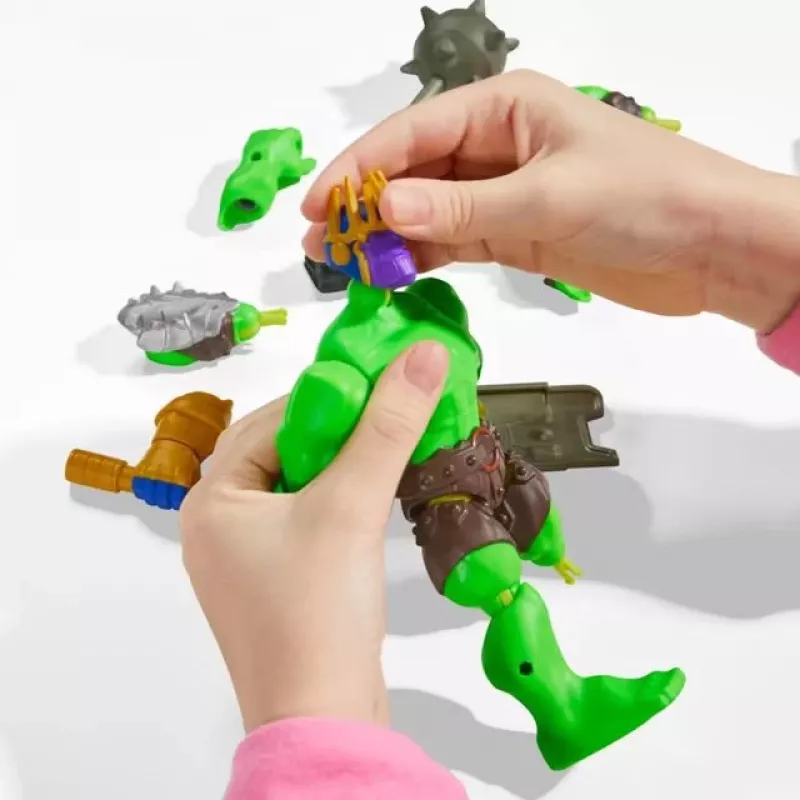 HASBRO Marvel MixMashers Avengers Hulk Mix-&-Match action figure, mitmevärviline, vanusele 4+