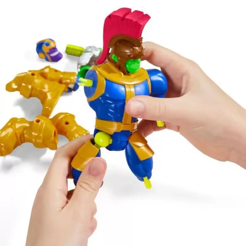 Marvel MixMashers Avengers Thanos Mix-&-Match, 4 a, Mitmevärviline