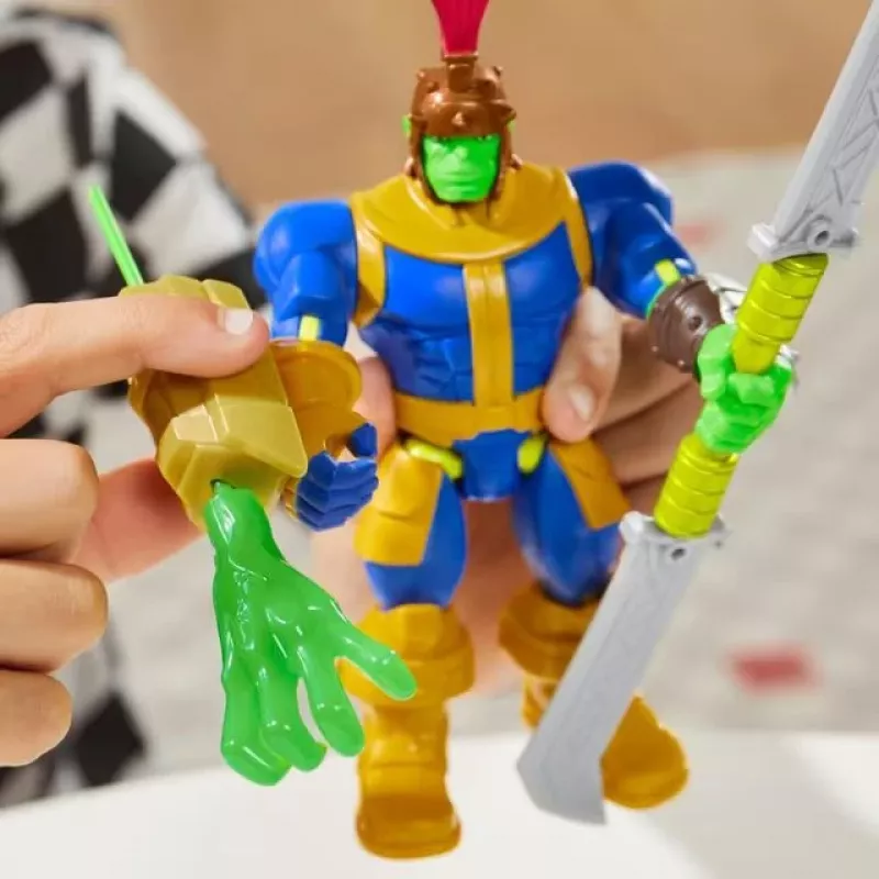 Marvel MixMashers Avengers Thanos Mix-&-Match, 4 a, Mitmevärviline