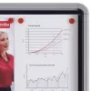 Nobo Premium Plus välimagnetiline lukustatav teadetetahvel 8xA4