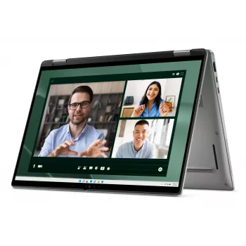 DELL Latitude 7450 2-in-1 Intel Core Ultra 7 165U Hübriid (2-in-1) 35,6 cm (14 inch) Puutetundlik Full HD+ 16 GB LPDDR5x-SDRAM 512 GB SSD Wi-Fi 7 (802.11be) Windows 11 Pro Saksa Hall