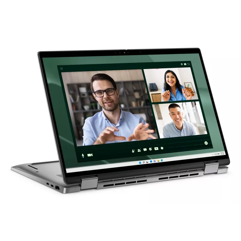 DELL Latitude 7450 2-in-1 Intel Core Ultra 7 165U Hübriid (2-in-1) 35,6 cm (14 inch) Puutetundlik Full HD+ 16 GB LPDDR5x-SDRAM 512 GB SSD Wi-Fi 7 (802.11be) Windows 11 Pro Saksa Hall