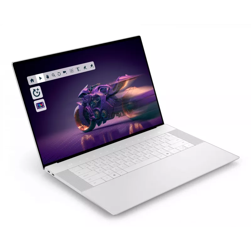 DELL 16 Premium DA16250 Intel Core Ultra 9 285H sülearvuti 41,4 cm (16,3-tolline) puuteekraan 4K Ultra HD 32 GB LPDDR5x-SDRAM 1 TB SSD NVIDIA GeForce RTX 5060 Wi-Fi 7 (802.11be) Windows 11 Pro English Platinum
