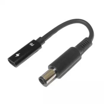 CoreParts MBXUSBC-CO0001 kaablisoo vahetaja USB C 7,4 x 5 mm Must
