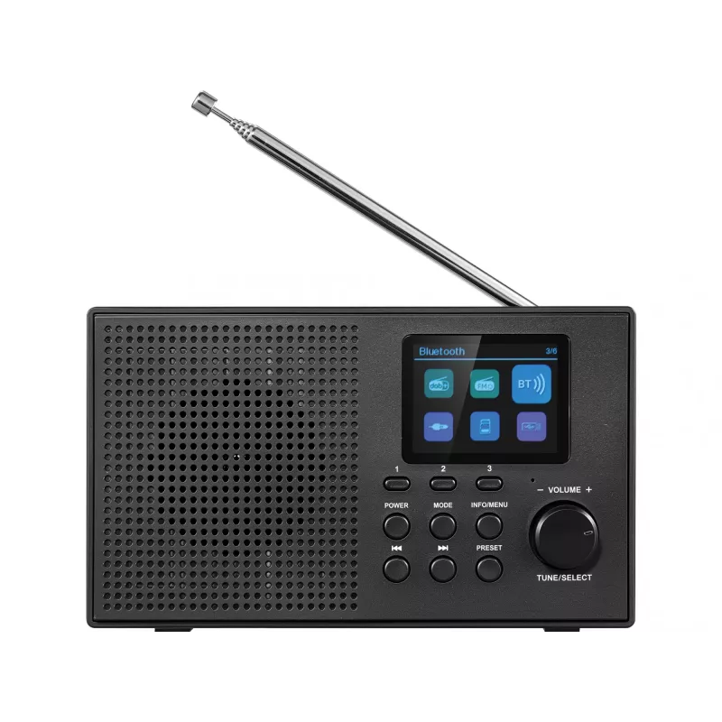 Sandberg Speaker Radio DAB+BT Recharge, kaasaskantav, analoog ja digitaalne, DAB+, FM, 87,5–108 MHz, 174–240 MHz, 3 W
