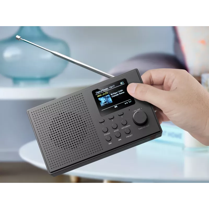 Sandberg Speaker Radio DAB+BT Recharge, kaasaskantav, analoog ja digitaalne, DAB+, FM, 87,5–108 MHz, 174–240 MHz, 3 W
