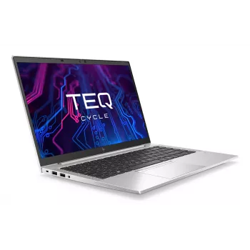 Teqcycle HP Elitebook 840 G8 Intel® Core™ i5 i5-1145G7 sülearvuti 35,6 cm (14 tolli) Full HD 16 GB DDR4-SDRAM 256 GB SSD Wi-Fi 6 (802.11ax) Windows 11 Pro German Silver