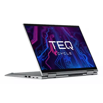 Teqcycle Lenovo ThinkPad X1 Yoga G6 Intel® Core™ i5 i5-1145G7 hübriid (2-ühes) 35,6 cm (14 inch) puutetundlik Full HD 16 GB LPDDR4x-SDRAM 256 GB SSD Wi-Fi 6 (802.11ax) Windows 11 Pro Saksa Hall