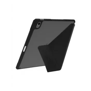 Tahvelarvuti flipp-ümbris d bramante LOIAICBL6825 Apple iPad Air 11 tolli (27,9 cm) jaoks — ühildub M3/M2/5./4. põlvkonnaga, alusrežiim, 220 g