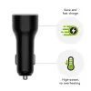 d bramante re-charge autolaadija USB-C 65 W — 12–24 V sigaretisüütaja pesa, 1× USB-C, must