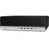 T1A HP EliteDesk 800 G3 taastatud Intel® Core™ i5 i5-7500 8 GB DDR4-SDRAM 240 GB SSD Windows 10 Pro SFF PC must, hõbedane