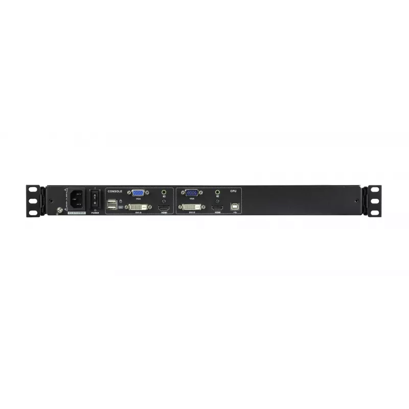 ATEN CL6700MW-ATA-2XK06UG KVM-lüliti, raami külge kinnitatav, must