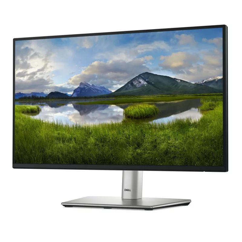 DELL P Series P2225H arvutimonitor 54,6 cm (21,5 tolli) 1920 x 1080 pikslit Full HD LCD Must, Hõbedane