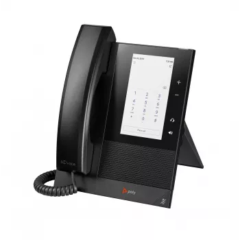 HP Poly CCX 400 ärimeediatelefon Microsoft Teamsile ja PoE-toega