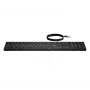 HP Wired Desktop 320K klaviatuur täissuuruses USB-membraanklahvidega must 9SR37UT