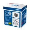 Sildilint Brother TZE-231M5 Must valgel 1,2 cm x 8 m