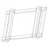 Monitor ERNITEC 0070-24149-HB3000-P 49 tolli 4K UHD 24/7 vandaalikindel