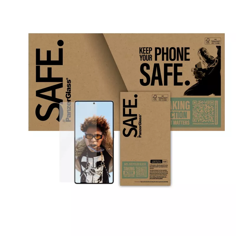PanzerGlass SAFE. by ® ekraanikaitse Samsung Galaxy S25 Ultra | Ultra-Wide Fit