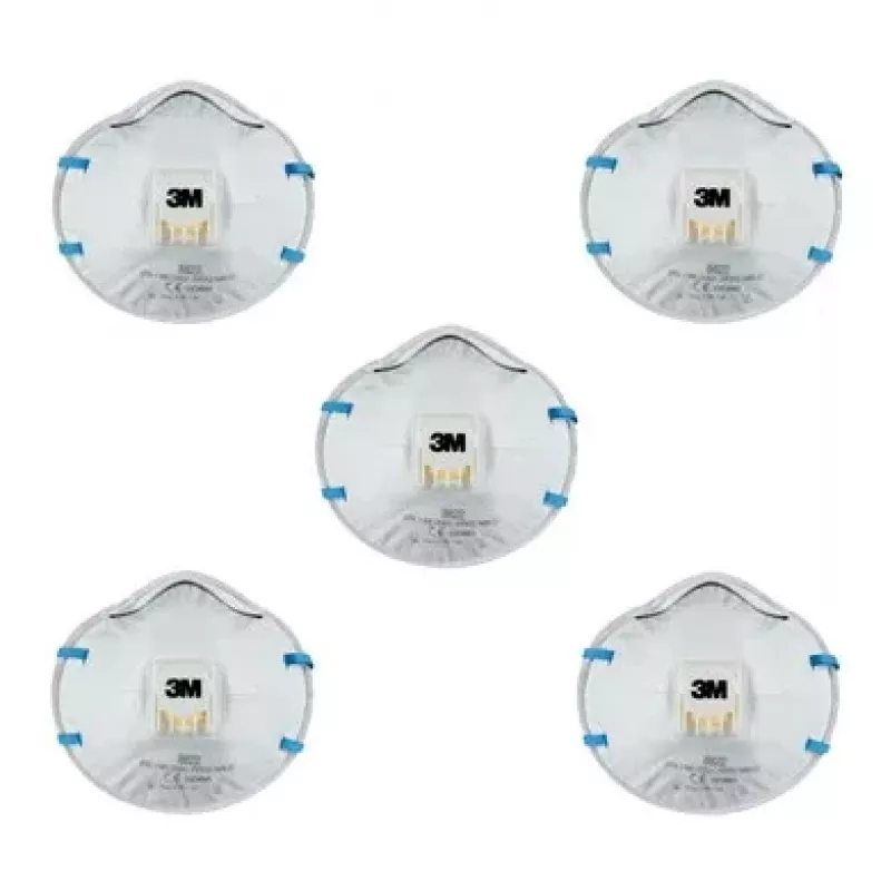 3M 8822PRO5 korduvkasutatav respiraator FFP2 Poolmask respiraator Õhku puhastav respiraator