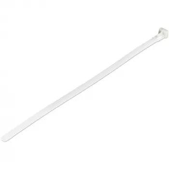 StarTech.com 10-tollised (25 cm) korduvkasutatavad kaablisidemed – 1/4 tolli (7 mm) laiad, 2-1/2 tolli (65 mm) kimbu läbimõõt, 50 naela (22 kg) tõmbetugevus, vabastatavad nailonsidemed, sise-/välistingimustesse, 94V-2/UL loetletud, 100 tk pakend – valge
