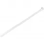 StarTech.com 10-tollised (25 cm) korduvkasutatavad kaablisidemed – 1/4 tolli (7 mm) laiad, 2-1/2 tolli (65 mm) kimbu läbimõõt, 50 naela (22 kg) tõmbetugevus, vabastatavad nailonsidemed, sise-/välistingimustesse, 94V-2/UL loetletud, 100 tk pakend – valge