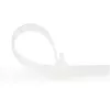 StarTech.com 10-tollised (25 cm) korduvkasutatavad kaablisidemed – 1/4 tolli (7 mm) laiad, 2-1/2 tolli (65 mm) kimbu läbimõõt, 50 naela (22 kg) tõmbetugevus, vabastatavad nailonsidemed, sise-/välistingimustesse, 94V-2/UL loetletud, 100 tk pakend – valge