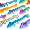 CrystaLynx Dragons, 9-tolline kogutav liigendatud draakonist mängukuju lastele ja täiskasvanutele, pimekast, fidget-mänguasjad kodukontorisse ja lauakaunistuseks (stiilid võivad erineda)