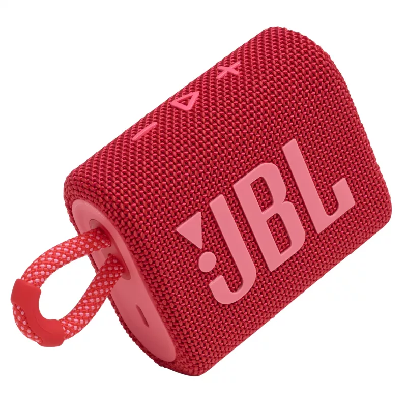 JBL GO 3 PUNANE, 3.81 cm (1.5 tolli), 4.7 cm, 4.2 W, 110 - 20000 Hz, 85 dB, 4.2 W