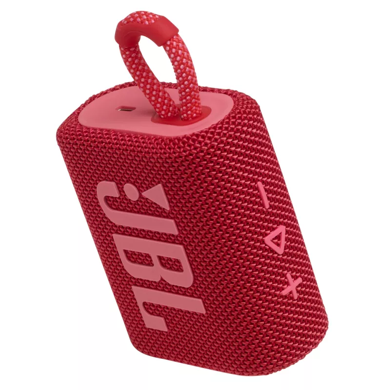 JBL GO 3 PUNANE, 3.81 cm (1.5 tolli), 4.7 cm, 4.2 W, 110 - 20000 Hz, 85 dB, 4.2 W