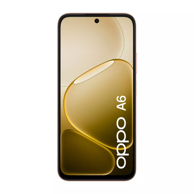 OPPO A6 17,1 cm (6,75 tolli) Dual SIM Android 15 4G USB USB-C 6 GB 256 GB 6550 mAh Kuldne