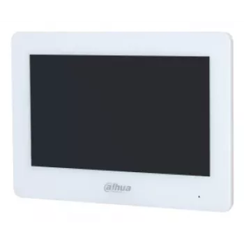 Videosisetelefoni monitor DAHUA VTH5123H-W-S2, 17,8 cm (7 tolli) TFT, 1024×600, Wi‑Fi, MicroSD 64 GB, valge